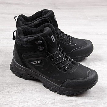 Wodoodporne buty trekkingowe męskie wodoodporne czarne McBraun 1403